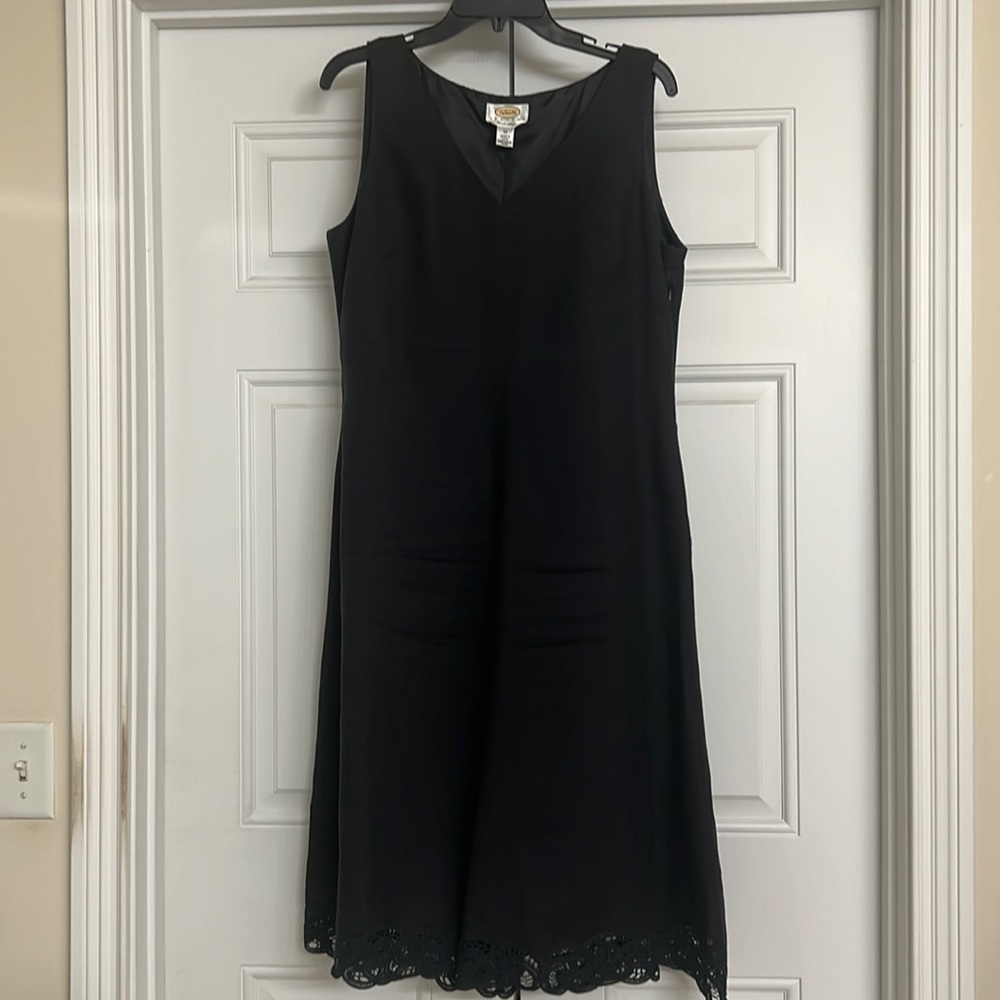 Talbots Irish linen sundress Size 14 petite.